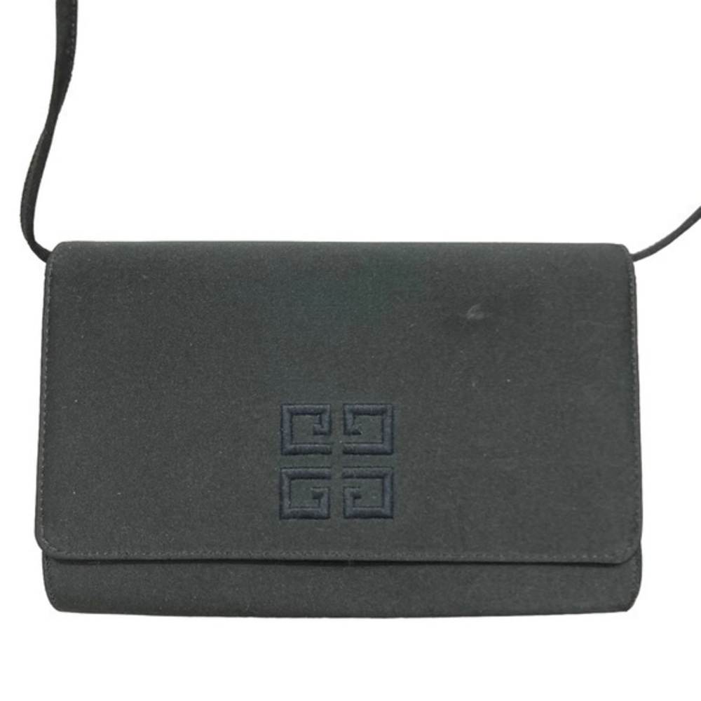 Givenchy black crossbody clutch bag